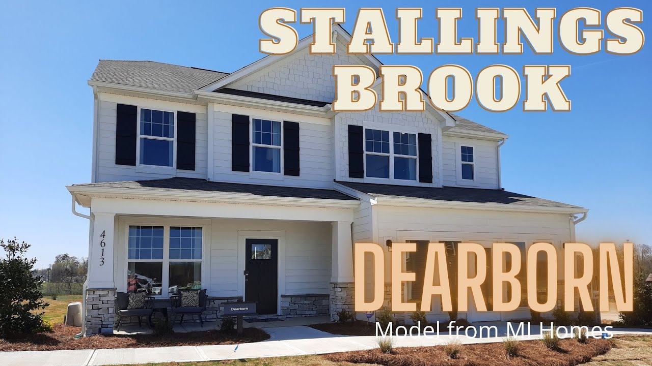 A builder tries to help? Stallings Brook Dearborn model. MI Homes. New homes in Indian Trail NC