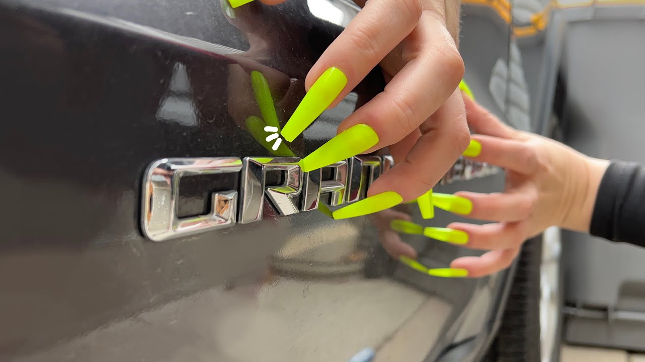 Jeep ASMR tapping, scratching - but w/ TWO hands