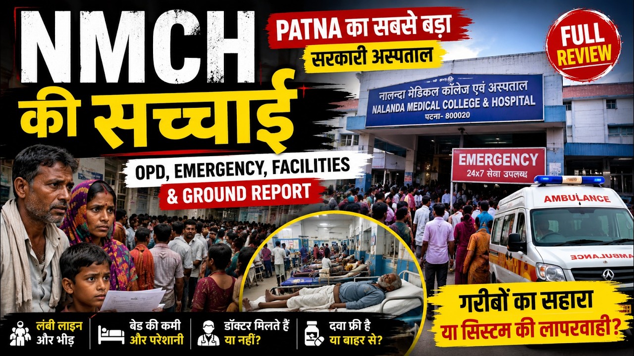 NMCH Patna Full Reality 2026 | OPD, Emergency, Facilities & Ground Report