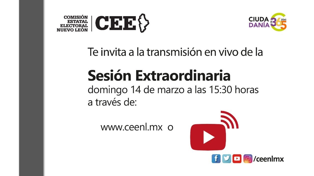 🔴#EnVivo | Sesi&oacute;n Extraordinaria | 14 de marzo de 2021