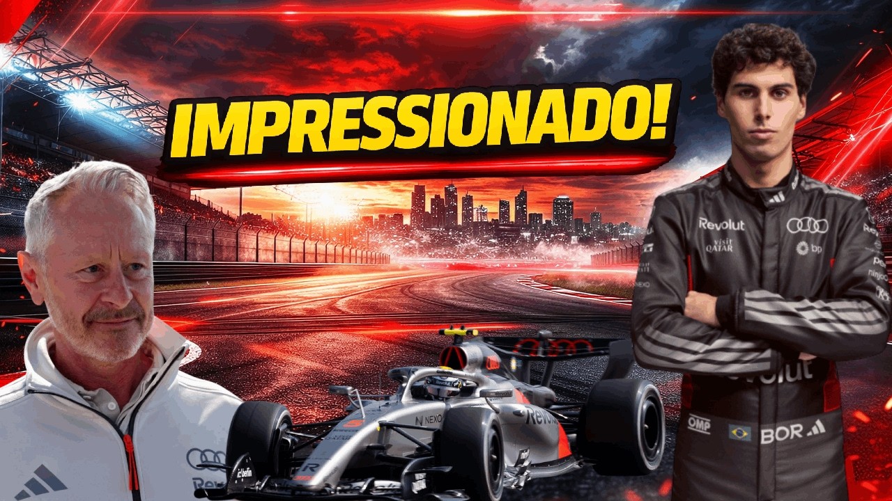 CHEFÃO da Audi fica impressionado com Bortoleto na estreia!