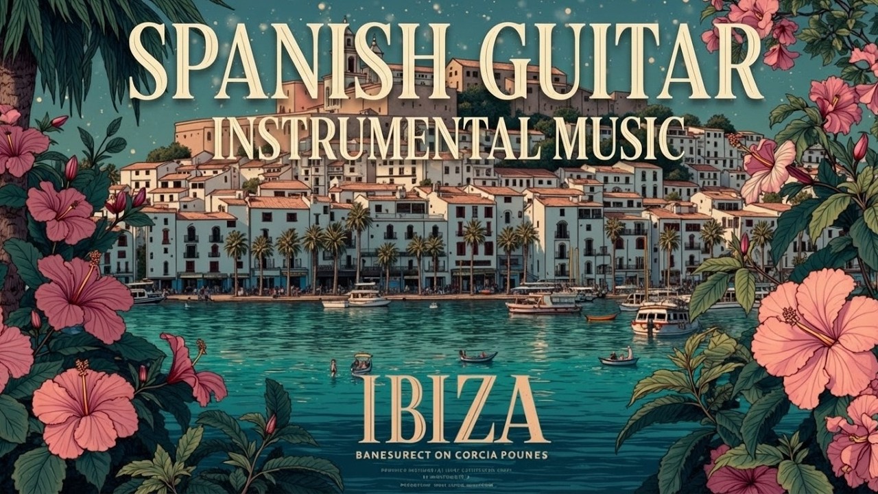 Spanish Guitar Serenity | Calm Flamenco Strings - Mediterranean Sunset Ambience 🎸