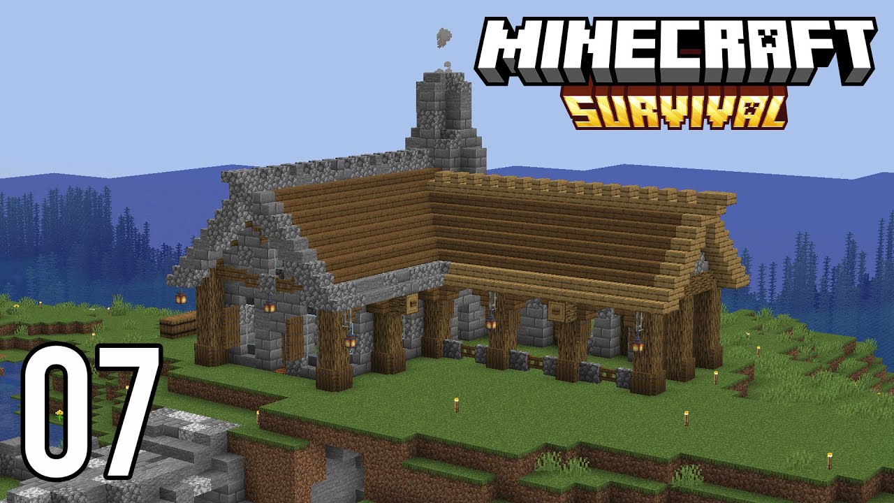 DEMİRCİLER EVİ! - Minecraft Ekiple Survival - Bölüm 7