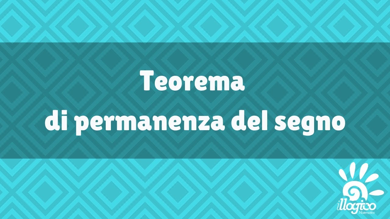 Teorema di permanenza del segno