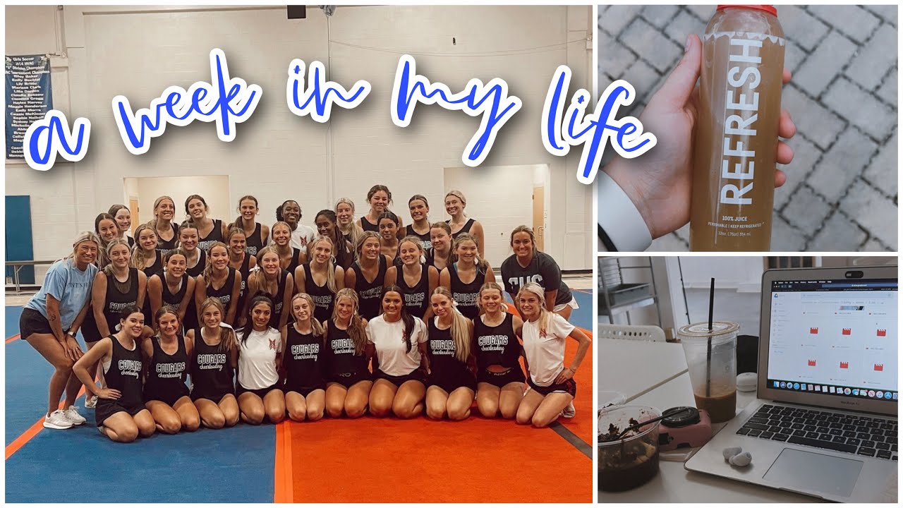 VLOG!!! trinity valley coaches my cheer camp & weasley adventures✨