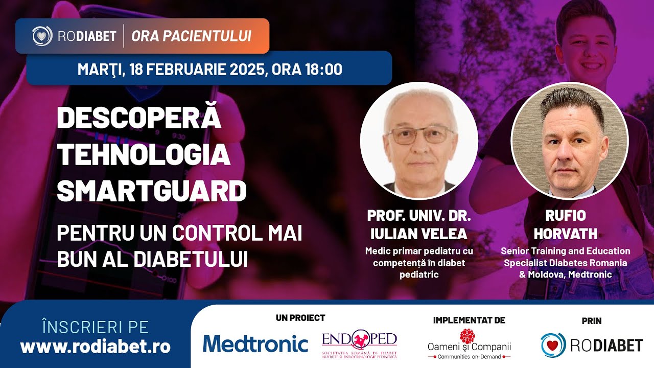 Tehnologia SmartGuard: Ora Pacientului Rodiabet - 18feb2025