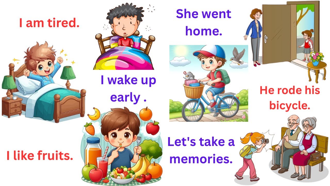 Spoken English for kids | Daily Use English Sentences | Learn English | English with Fun Examples