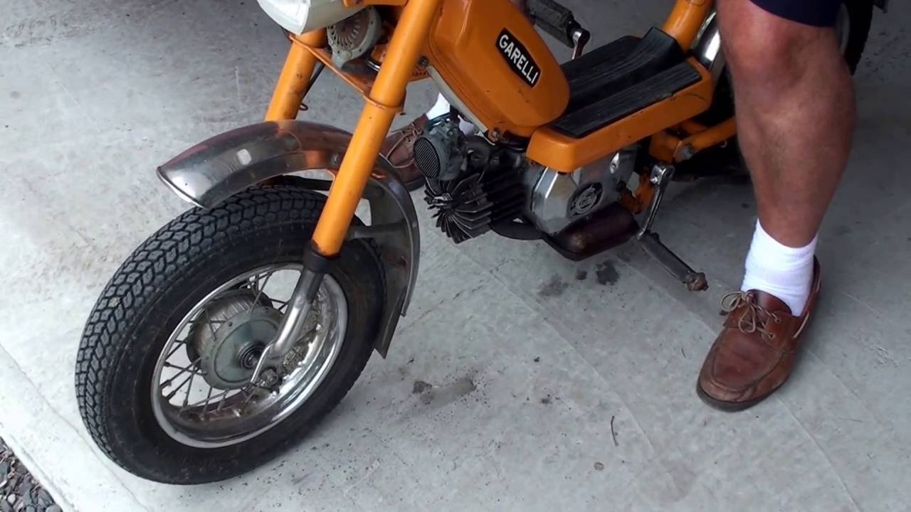 Test run on my Dad's Garelli Moped