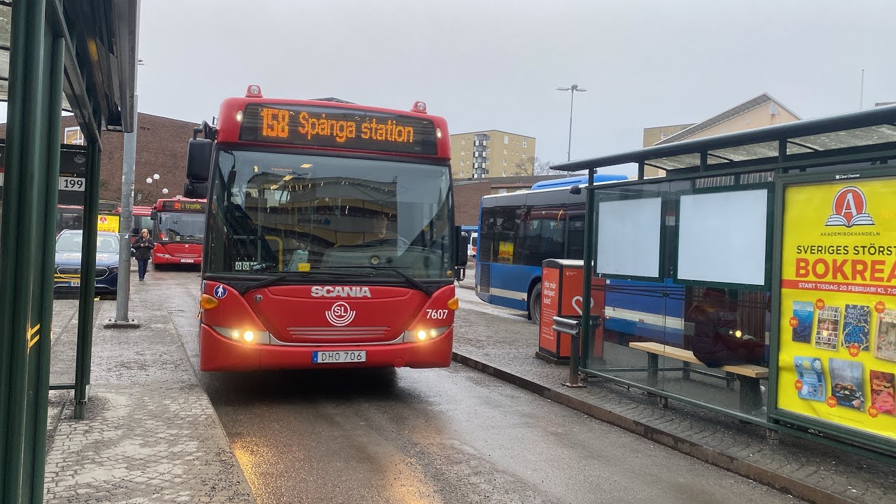 Buss 158, Spångas ovanligaste Busslinje!