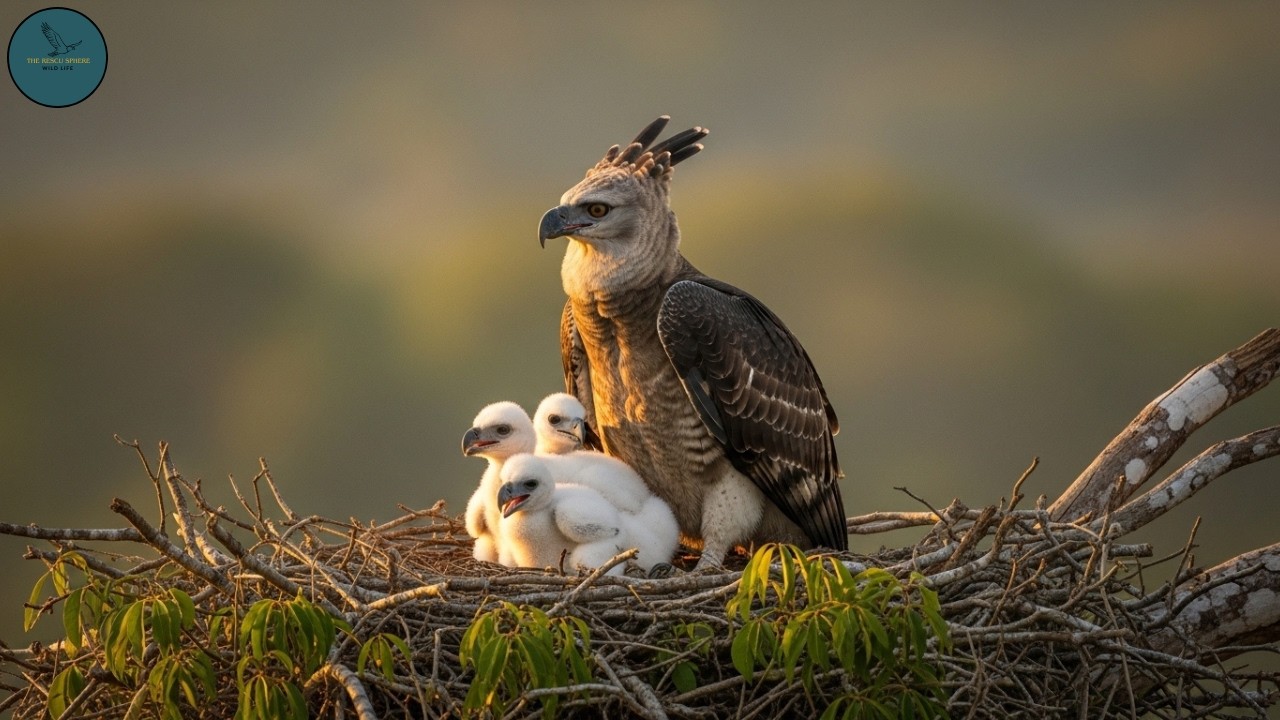 From Egg to Sky King – 250 Days of a Harpy Eagle’s Journey