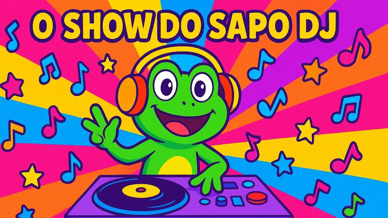 🎧 O Show do Sapo DJ – Dance com o Sapo Divertido!
