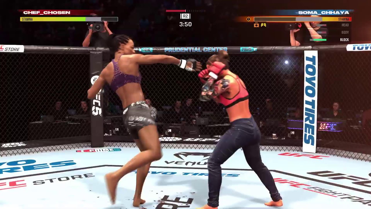 UFC 5 Online Career Gameplay