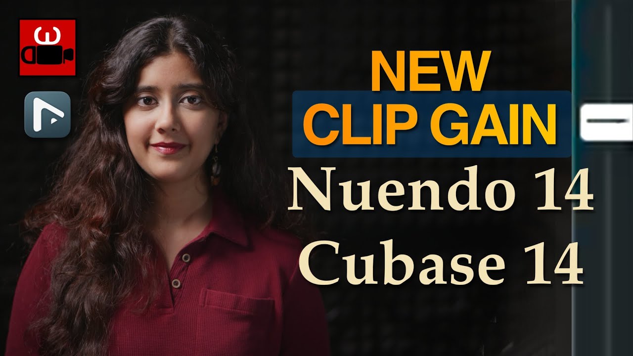 New clip gain in Nuendo 14 and Cubase 14
