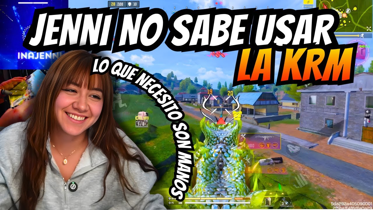JENNI CONFIEZA QUE NO SABE USAR LA KRM!!! - CALL OF DUTY MOBILE