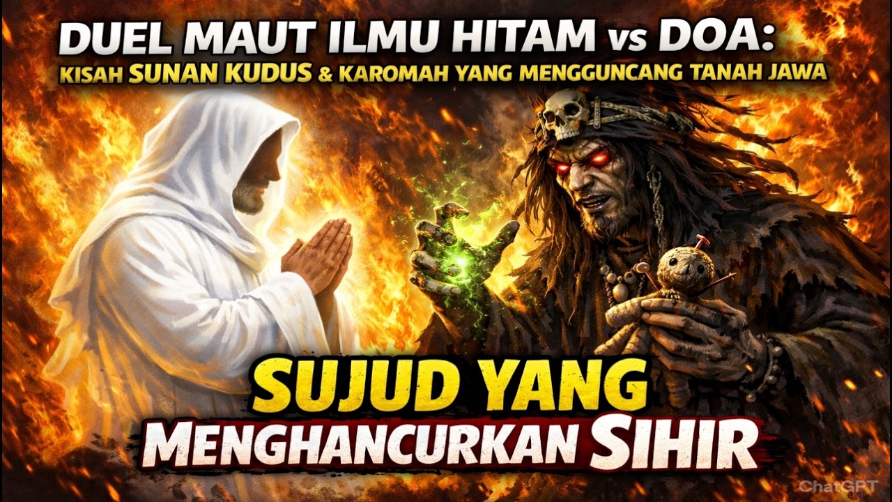 Duel Maut Ilmu Hitam vs Doa: Kisah Sunan Kudus & Karomah yang Mengguncang Tanah Jawa