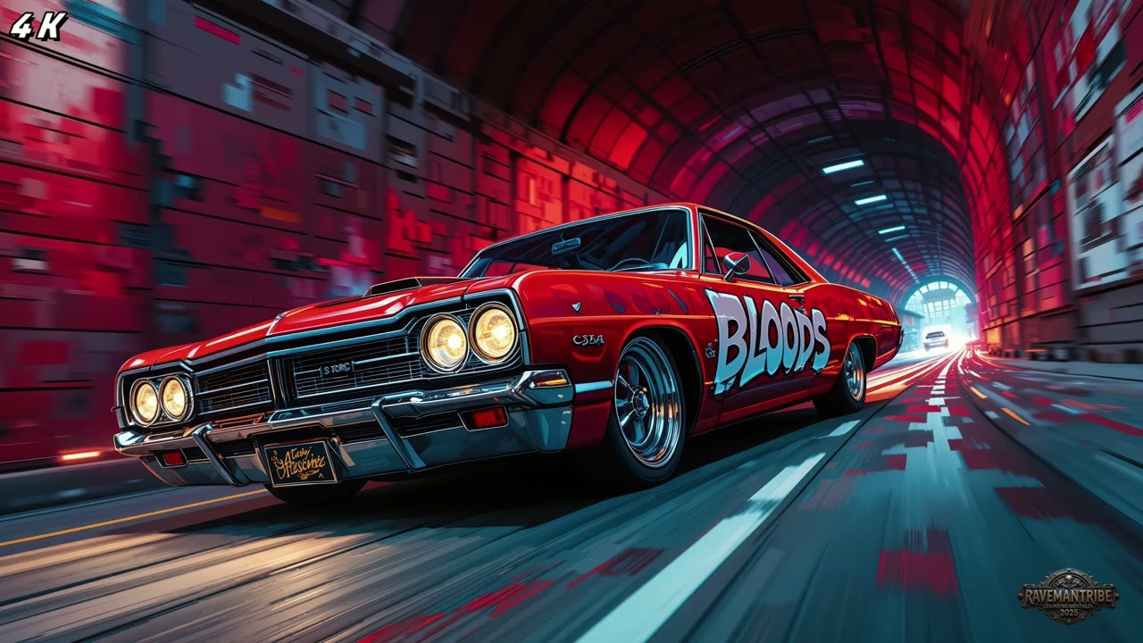 🎵 The Bloods Fled. 4k Slow Trap | Mélodie Piano | Hard Bass | 4k Vidéo Music 🎵