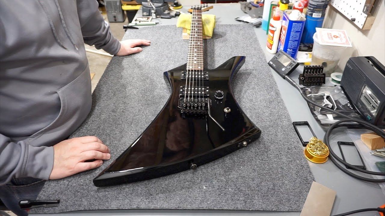The Jackson Kelly Project Guitar: Part 2 - New Tremolo, Reassembly, and Setup