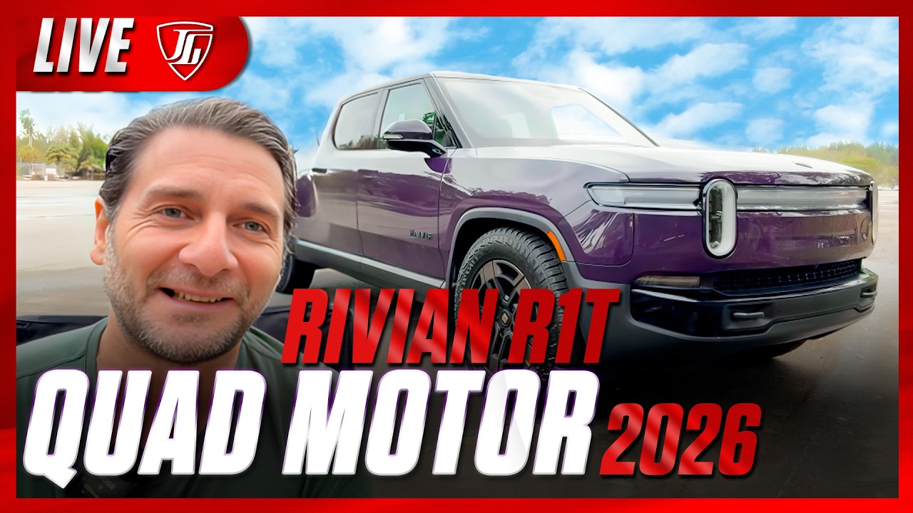 🔴 En Vivo: Rivian R1T Quad Motor 2026… y un café | Jaime Gabaldoni