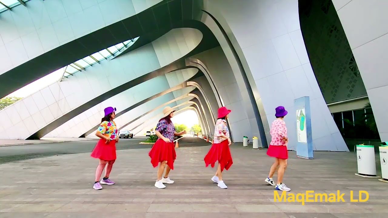 A Summer Breeze - Line Dance - Demo br MaqEmak