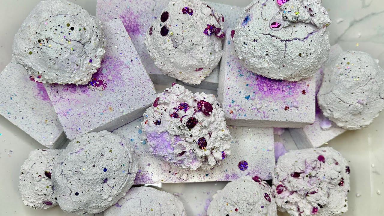 Pasted and Reformed Gym Chalk Crush asmr