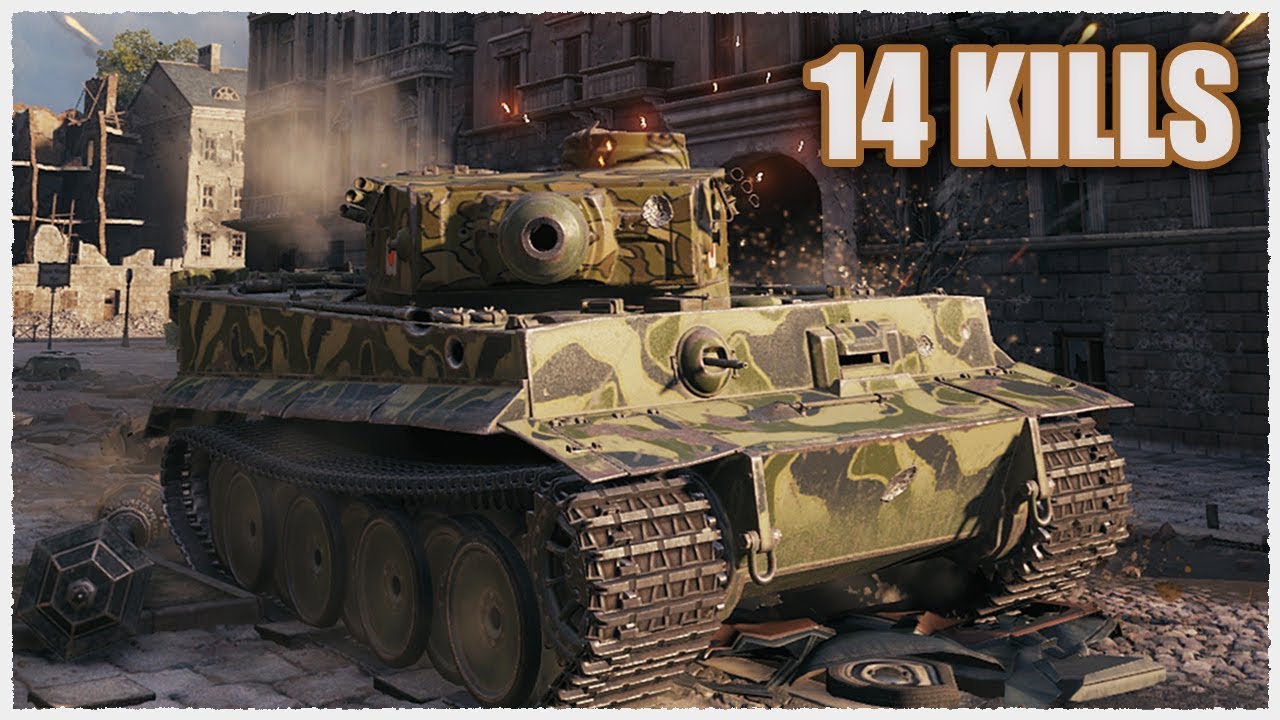 Japan Tiger &bull; Heavy Tank No. VI &bull; 14 KILLS &bull; WoT Gameplay