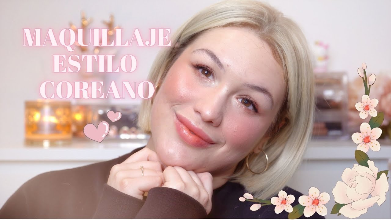 RECREANDO MAQUILLAJE al ESTILO COREANO 🫰🏻🌸| Lovely Amy