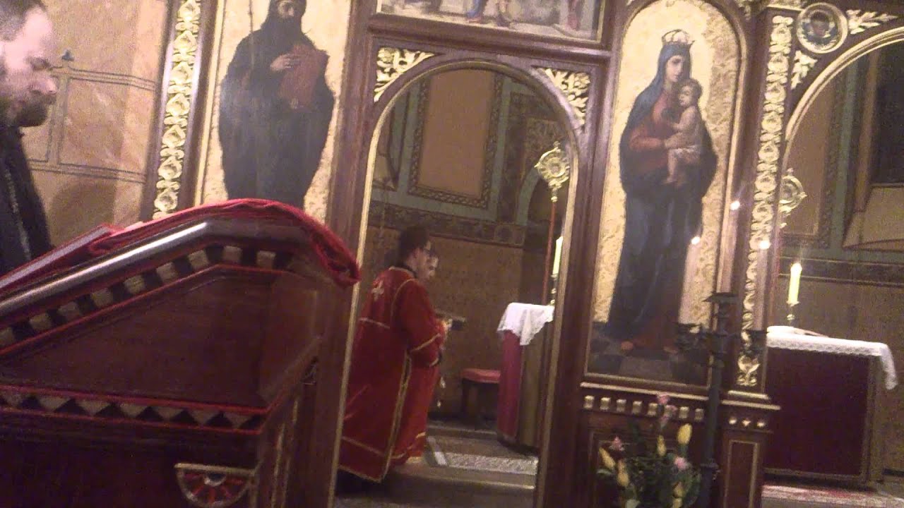 ŽERTVA VEČERNJAJA / LITURGIJA PRETPOSVEĆENIH DAROVA /GRKOKATOLIČKA CRKVA U HRVATSKOJ