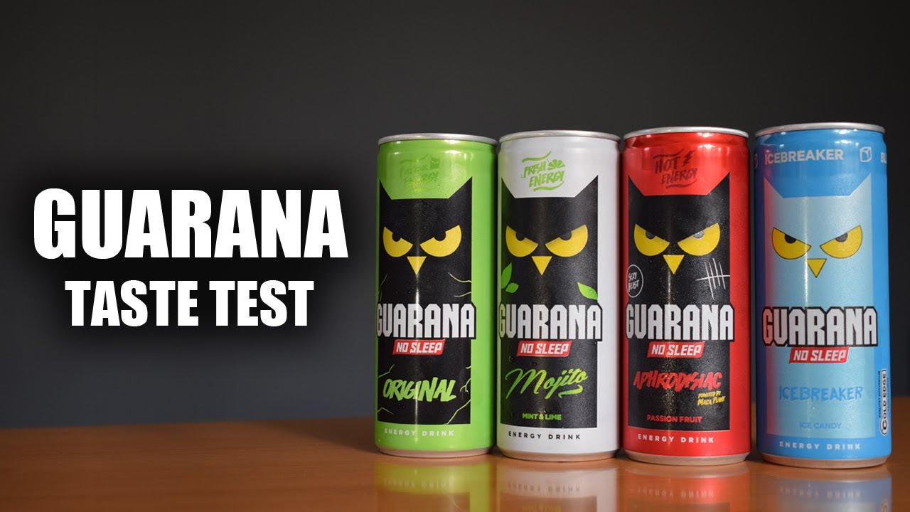 TEST ENERGETSKIH PIĆA - GUARANA