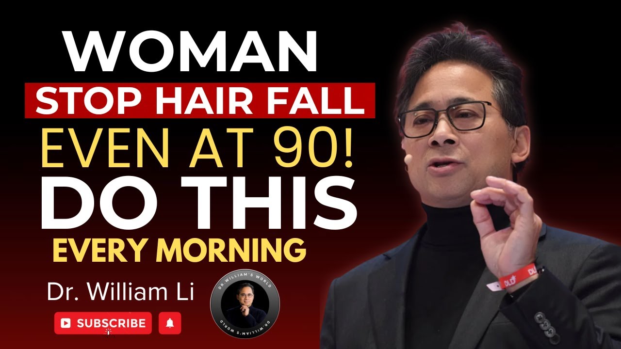 Women 60+: The 30-Second Morning Habit That Helps Reduce Hair Loss Naturally | Dr. William Li
