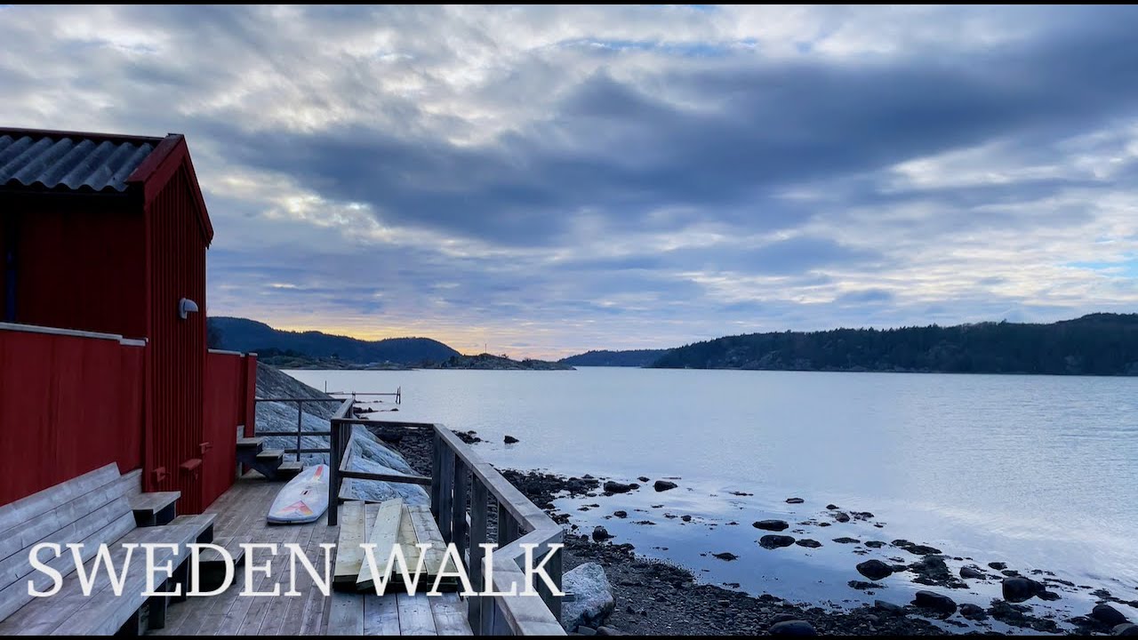 🇸🇪 &Aring;rsn&auml;s, Sweden Walking Tour | Swedish West Coast Nature Walk [4K HDR 60fps Binaural ASMR]