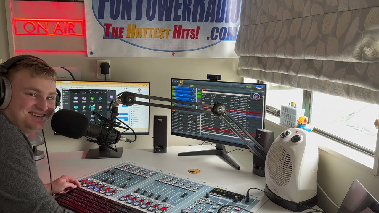 Jack Girling FUN TOWER RADIO - Video Aircheck October 2022