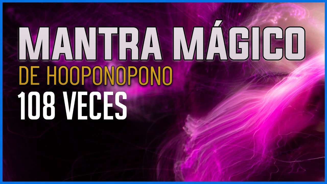 DUERME PROFUNDAMENTE con el MANTRA MÁGICO de HO'OPONOPONO 108 VECES