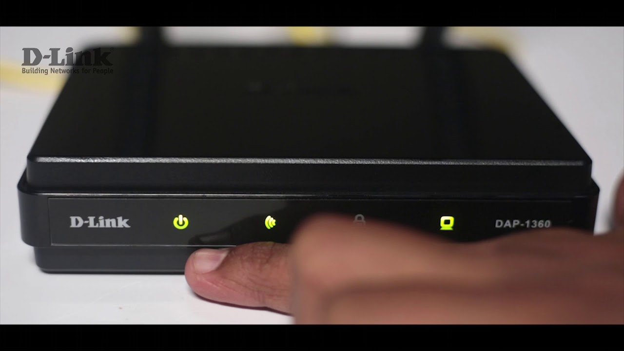 DAP-1360 Setup Video