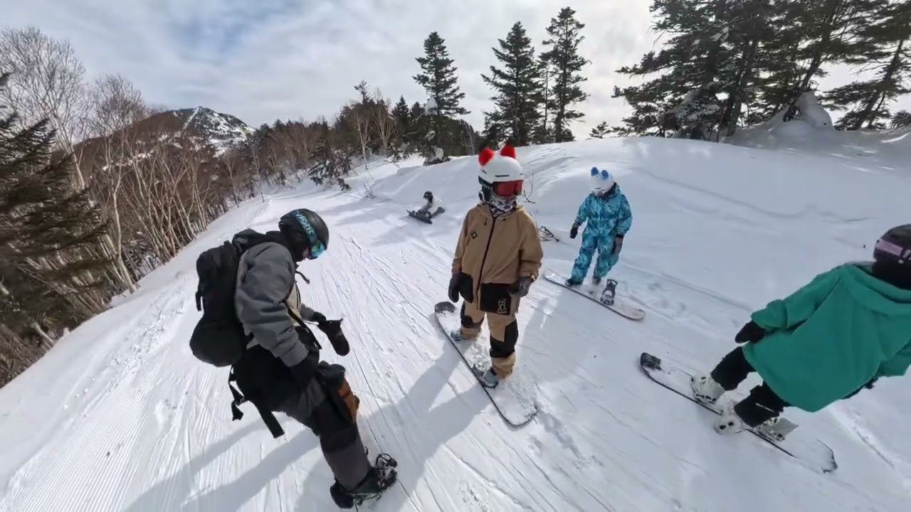 志賀高原 單板不友善？對雙板都不友善😅 志賀高原 熊之湯 往 橫手山 聯絡道