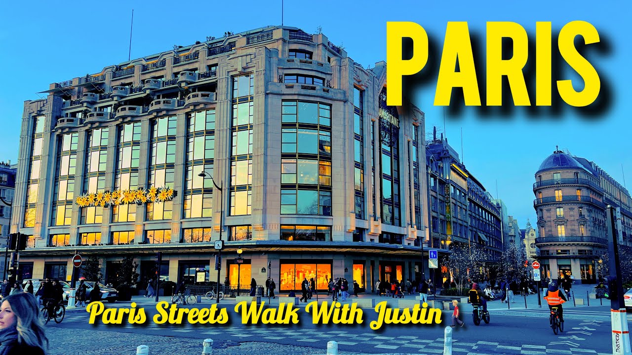 Paris France 🇫🇷 Streets Walk | A Walk In Paris | 19 February 2026
