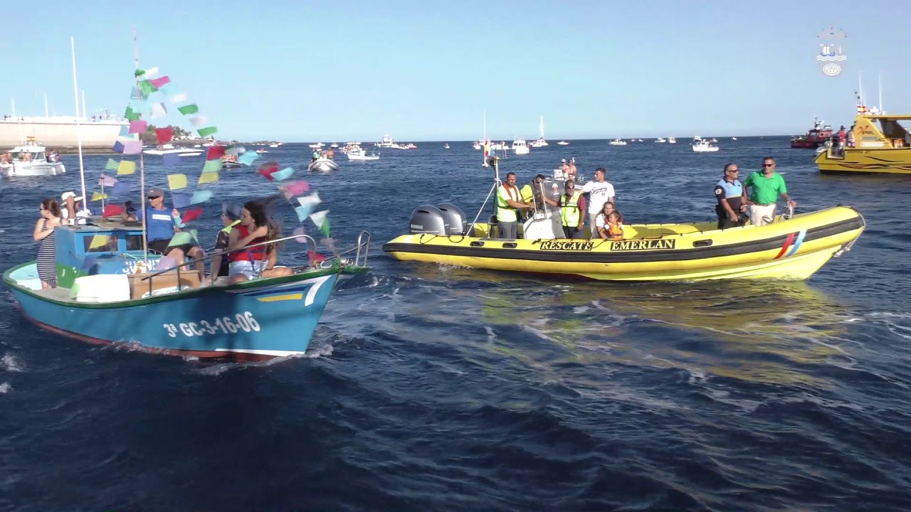 Procesion Maritima Virgen del Carmen - Tías 2019