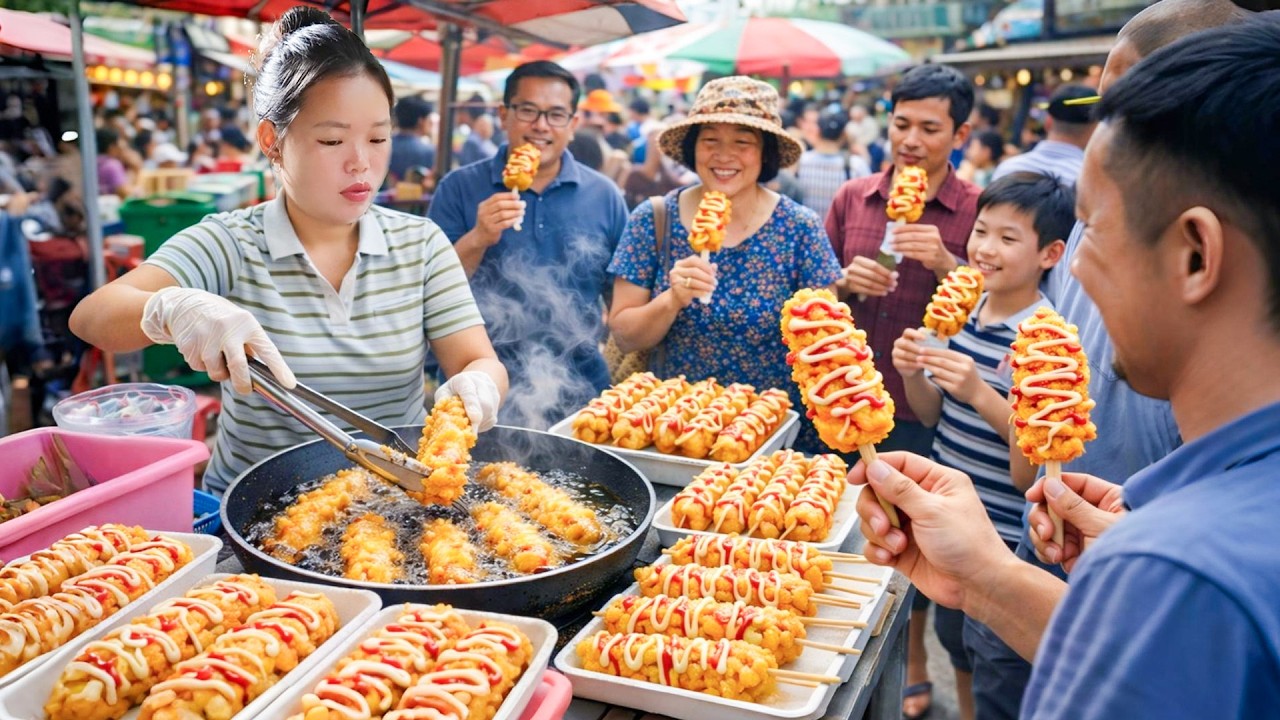 Harvesting fruit, how to make delicious grilled cheese sausages to sell at the market.