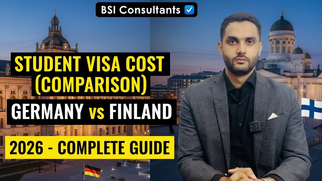Student Visa Cost ( Comparison) /Germany Vs Finland (2026)