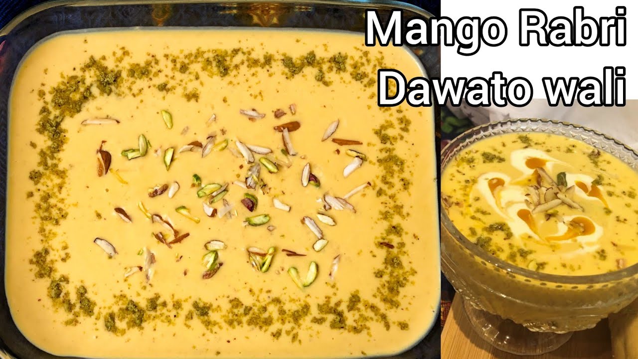 Mango Kheer Recipe| Hyderabadi Shadiyo wali Mango Rabdi