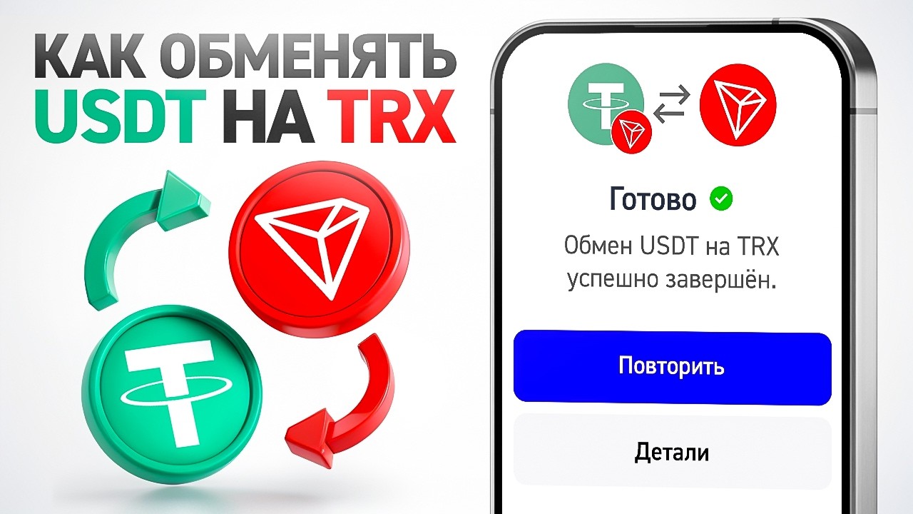 Как Конвертировать USDT В TRX Если Нет TRX Для Комиссии В Trust Wallet И TronLink