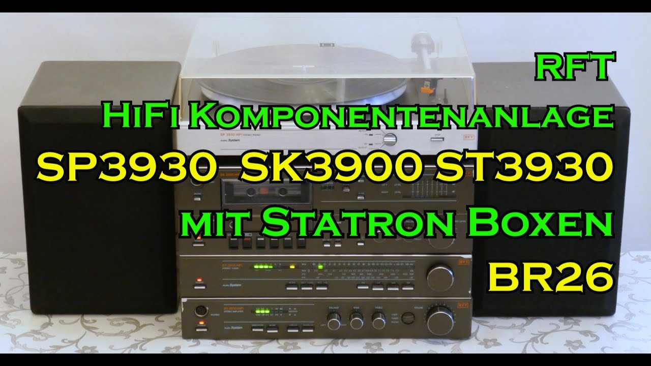RFT Komponentenanlage S 3930