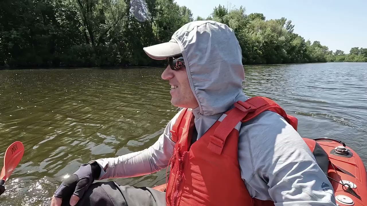 Байдарка Спарк 520 ZELGEAR / Kayak with an inflatable framework Spark 520 ZELGEAR / made in Ukraine