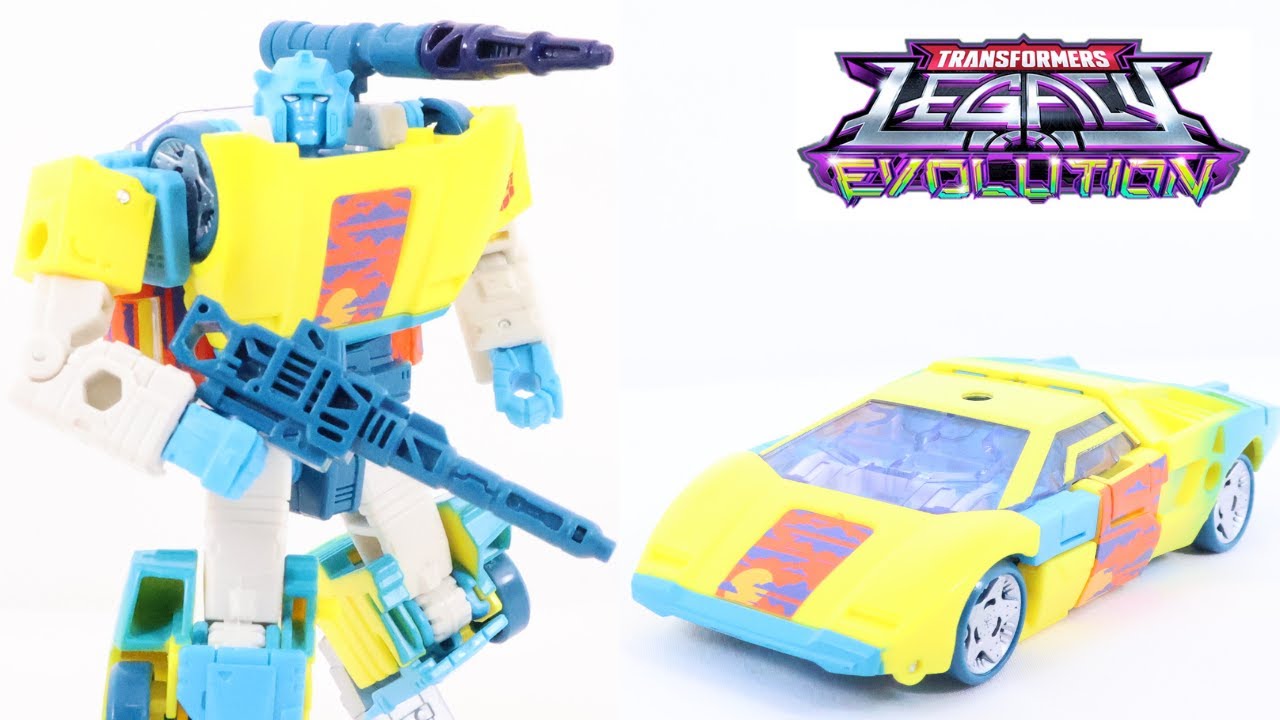Transformers Legacy Evolution Toxitron Collection G2 Universe Deluxe Class Sideswipe Review (4K)