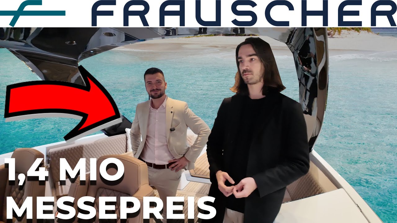 🚤 1,4 Mio  € FRAUSCHER 1414 DEMON AIR – Luxus #Yacht der Extraklasse! 😍🔥 Mega Angebot! 😱