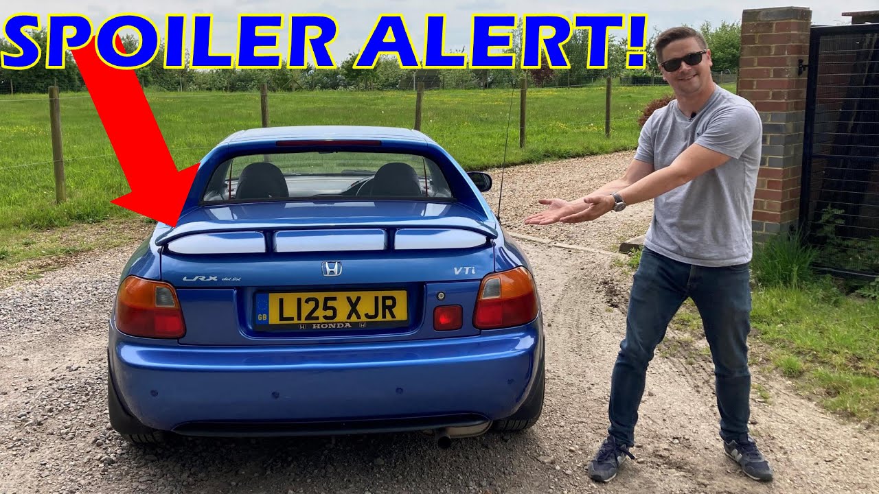 SPOILER ALERT! Project Honda Del Sol Spoiler Install & VTEC Repair