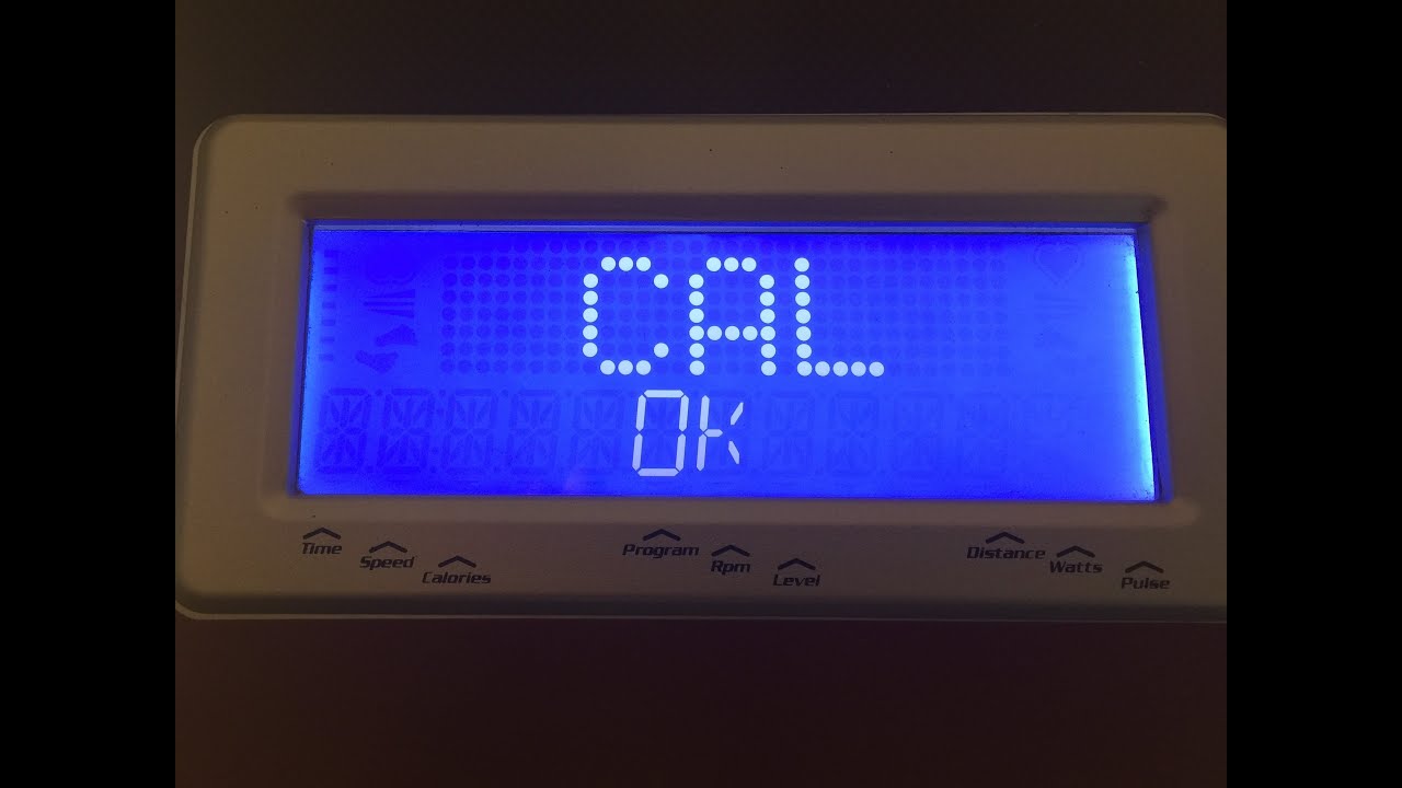 SOLE ELLIPTICAL CALIBRATION