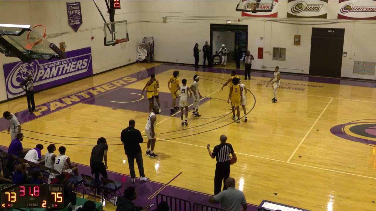 Olive-Harvey College vs Ancilla College Men's Junior College Basketball