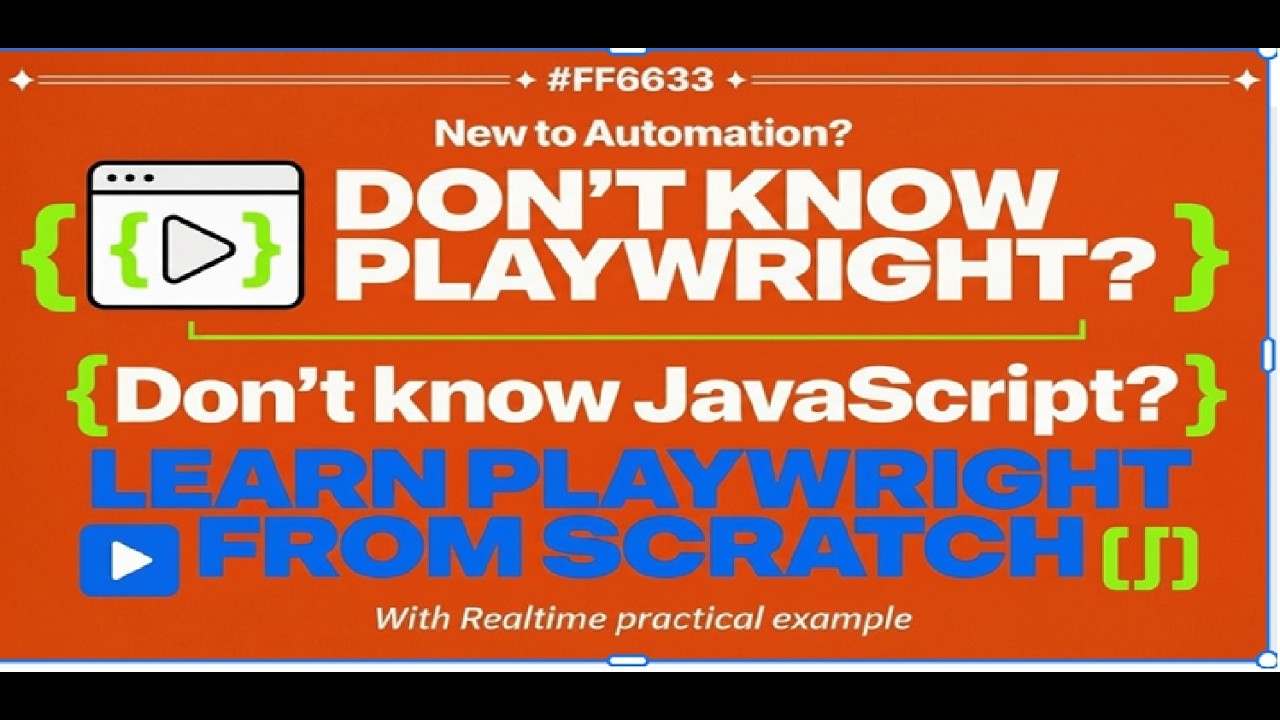 Playwright Automation Tutorial 2026|How to Use Playwright Storage State -Faster Authentication&Login