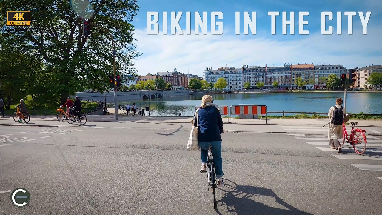 Biking in Copenhagen From Kongens Have To Nørrebro