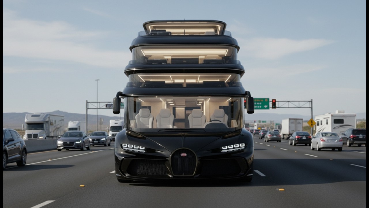 BUGATTI Camping-Car Futuriste 2026 🇫🇷  Le Palace Roulant Ultime  Luxe ExtrêmeTechnologie Prix Révélé